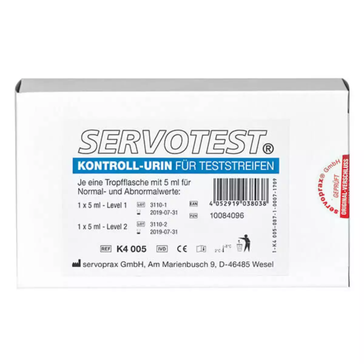  SERVOTEST control urine