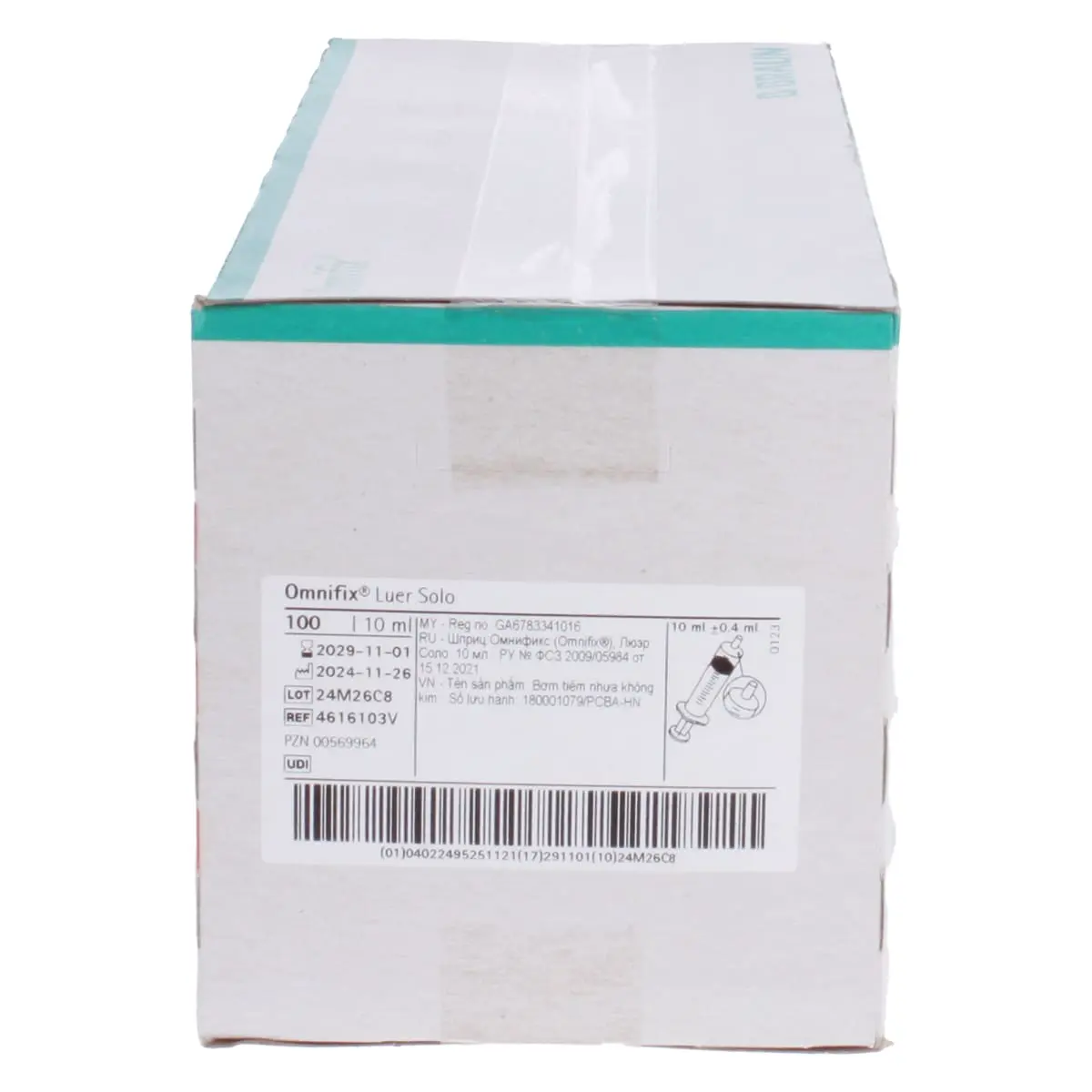 Omnifix Luer Solo single-use syringes Omnifix Luer Solo single-use syringes