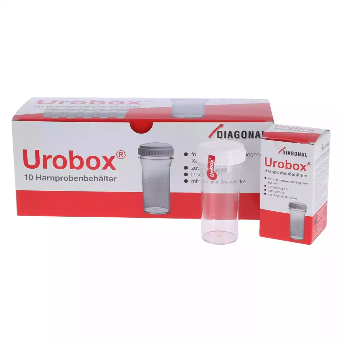  Urobox Urine-sample container