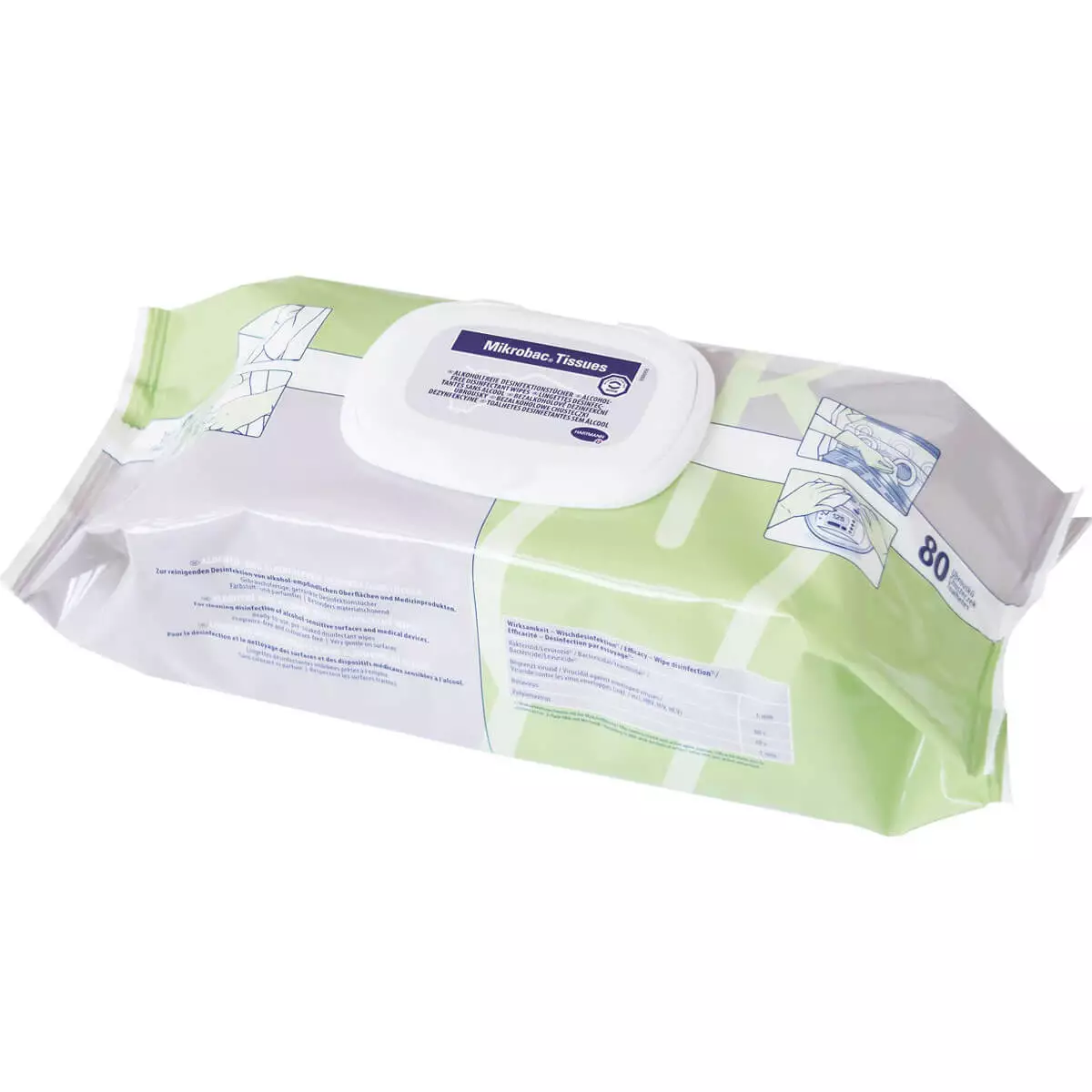  Mikrobac Tissues disinfection wipes