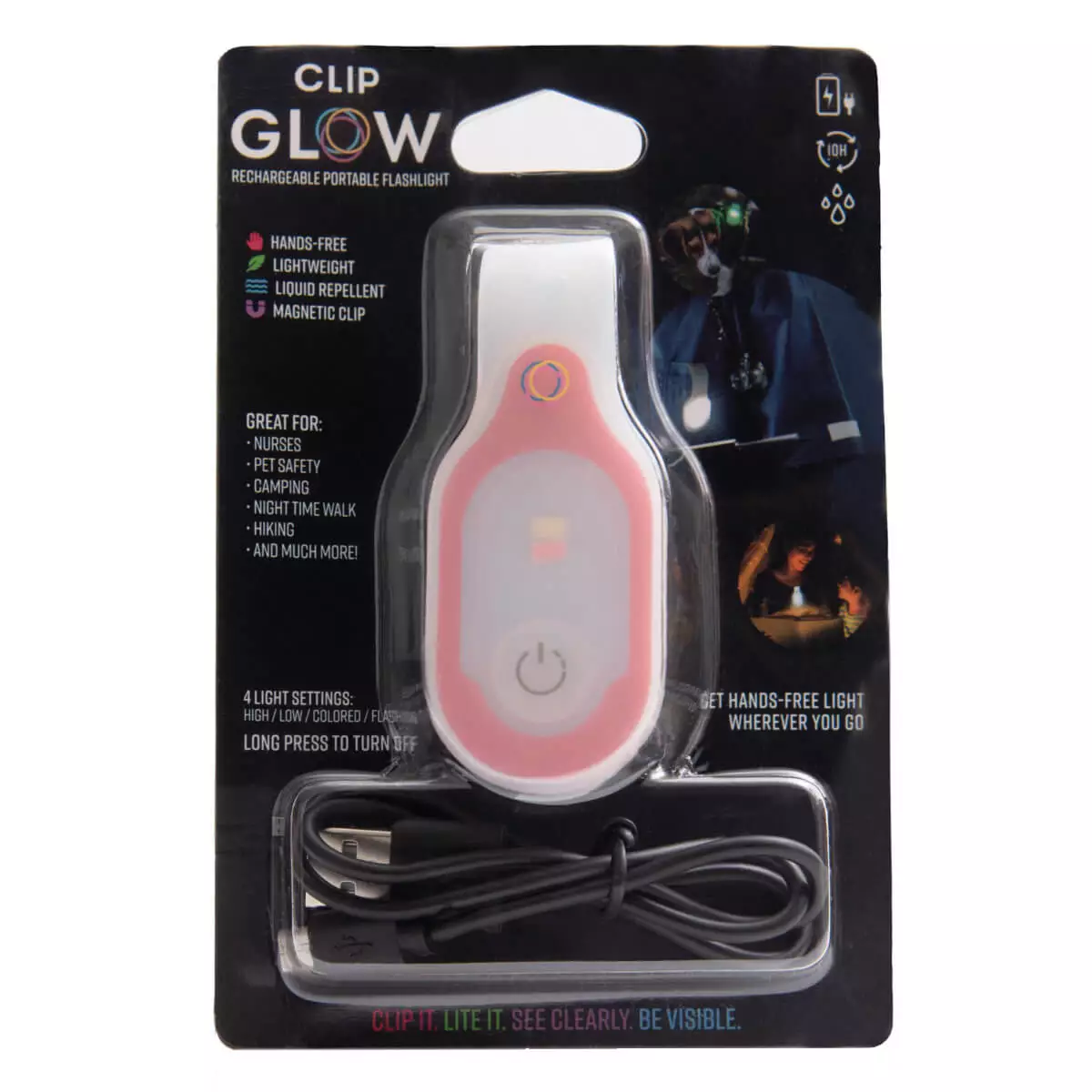 ClipGlow clip-on light ClipGlow clip-on light