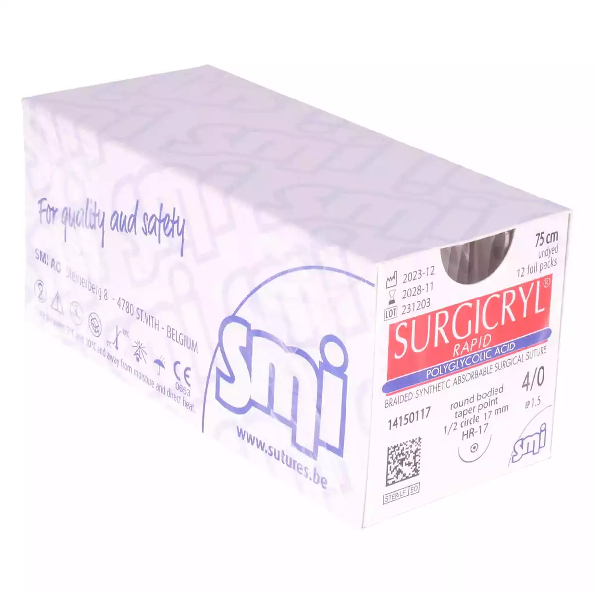  Surgicryl Rapid suture material