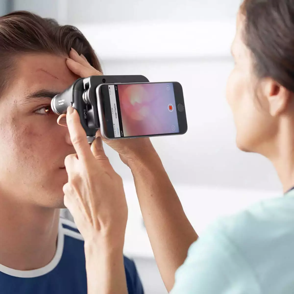  PanOptic Plus ophthalmoscope head with iExaminer