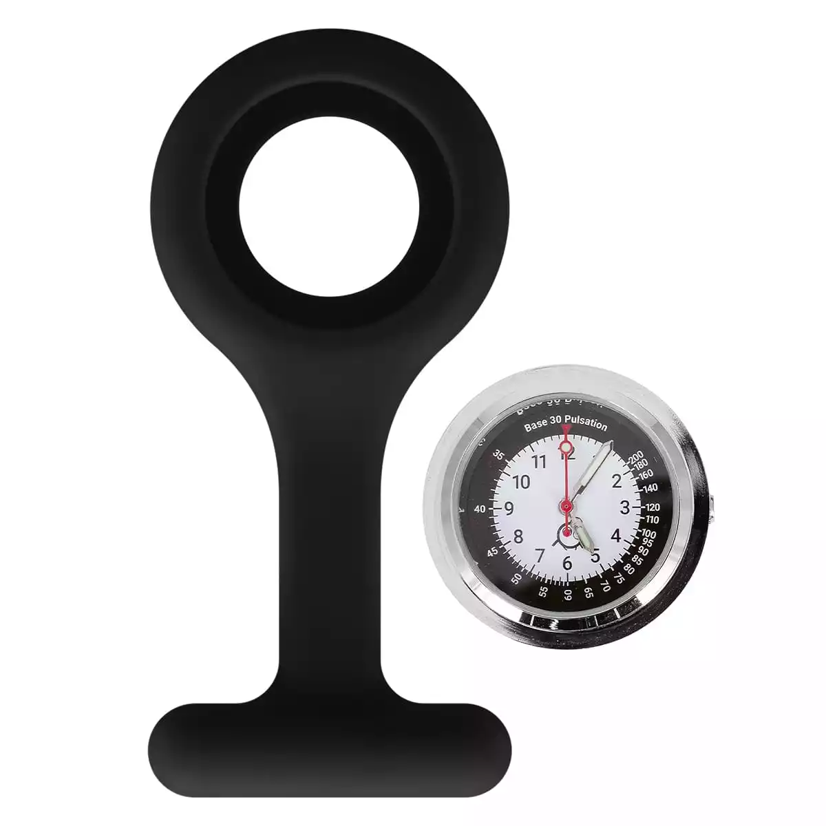  “Tic” silicone nurse watch with clip