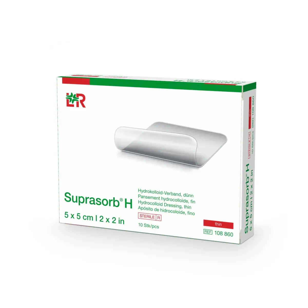 Suprasorb H hydrocolloid dressing Suprasorb H hydrocolloid dressing