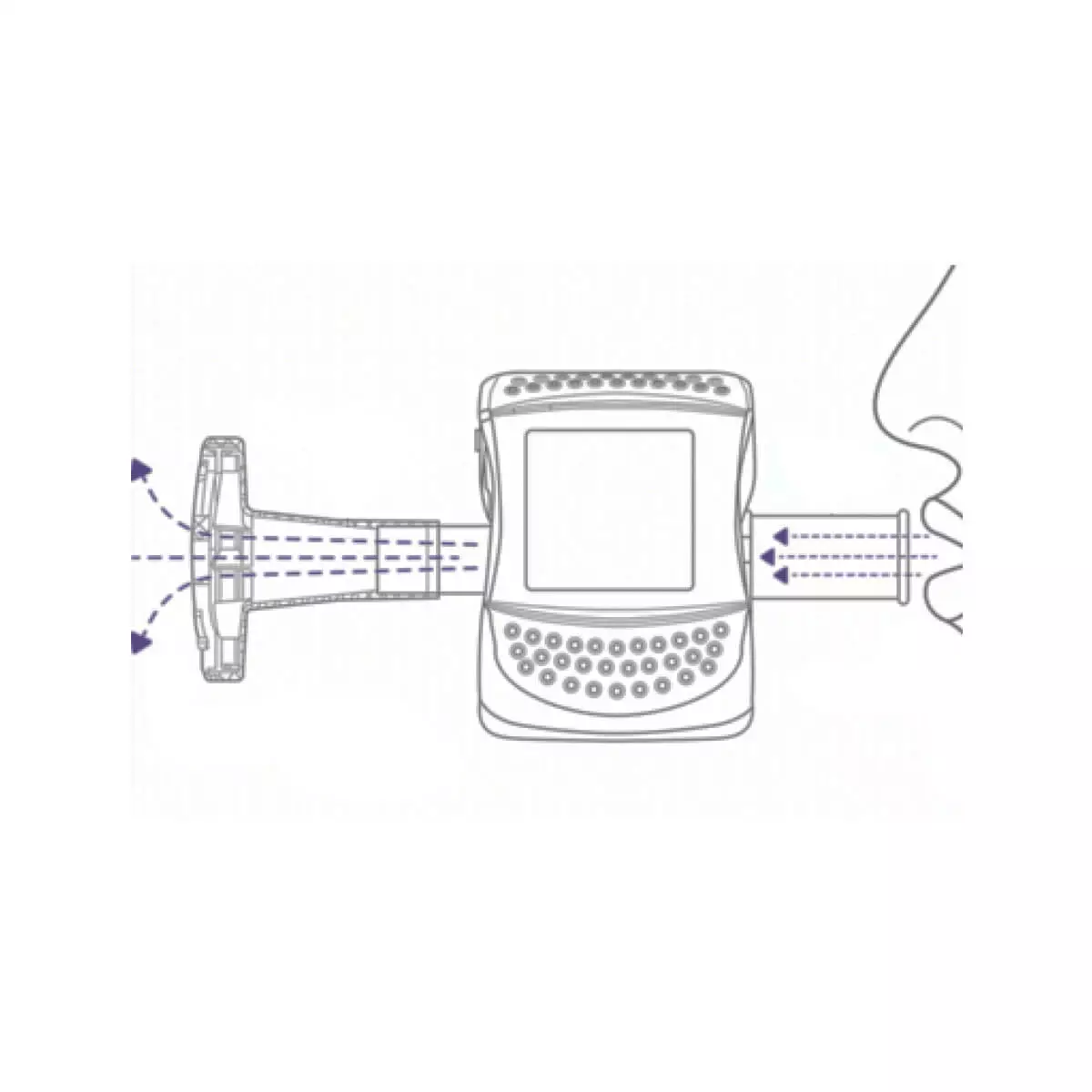  EasyOne filter for Easy on-PC and EasyOne Air spirometers