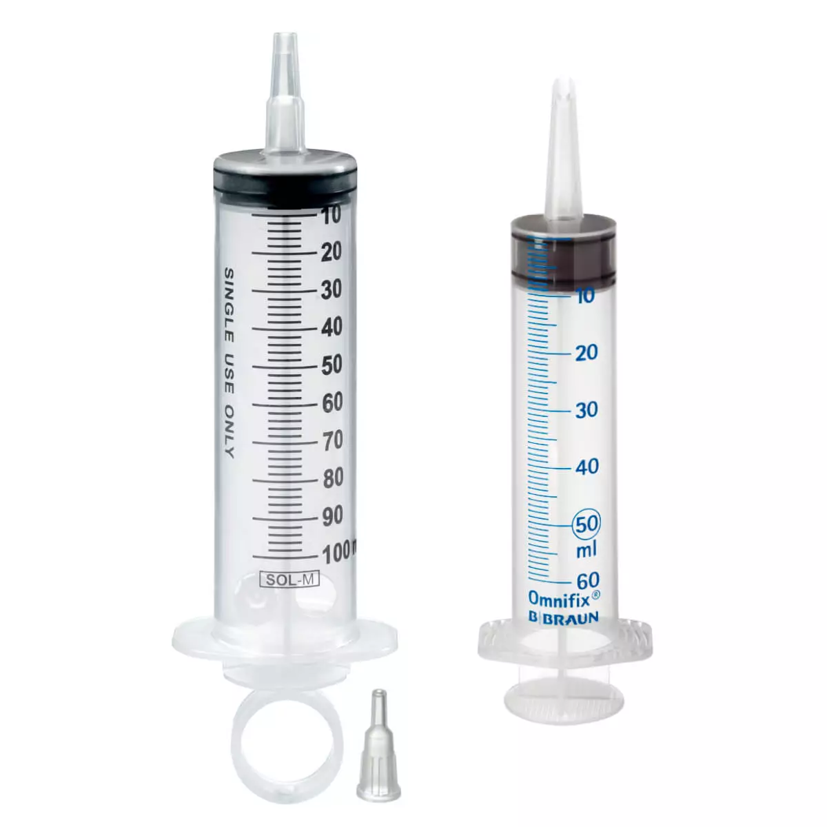  Wound and bladder syringes