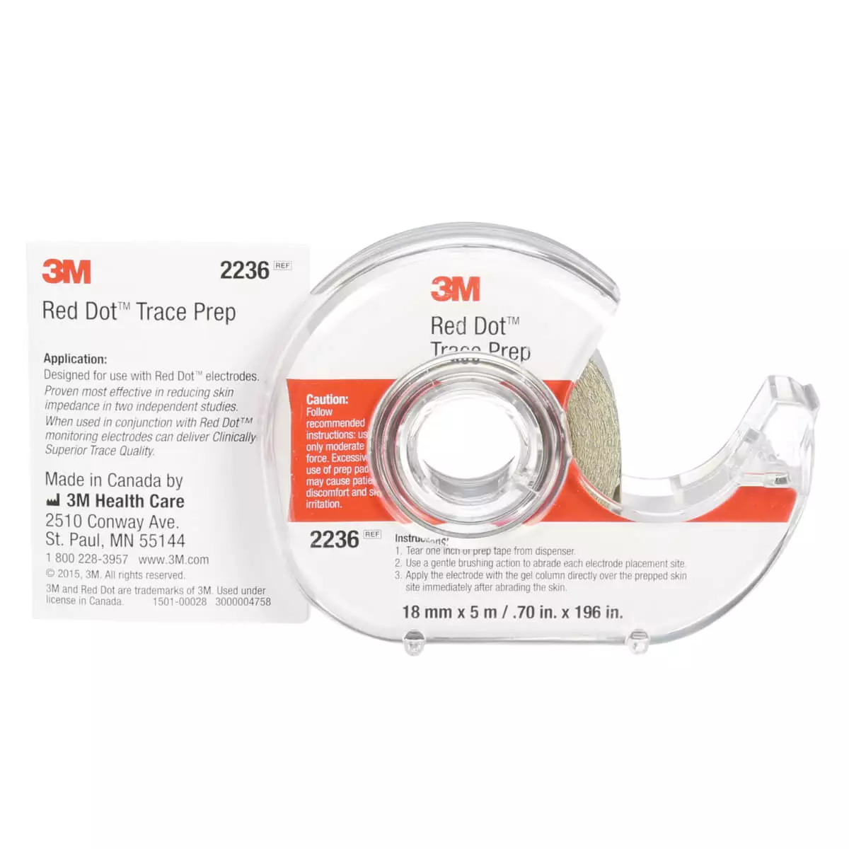  Red Dot™ abrasive tape