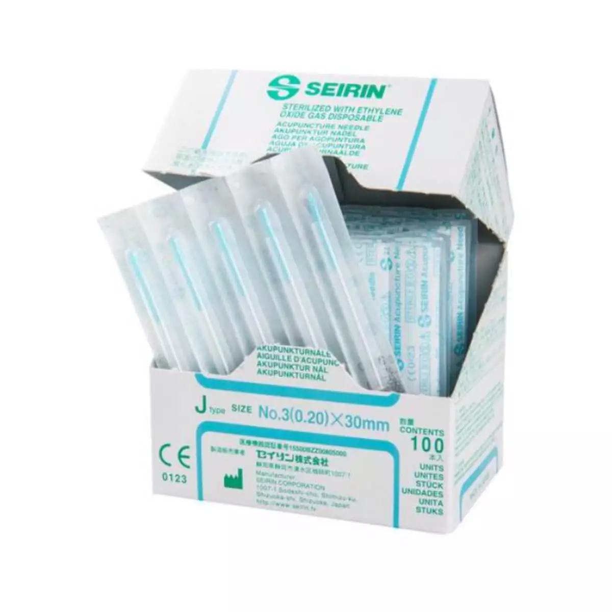  J-type acupuncture needles