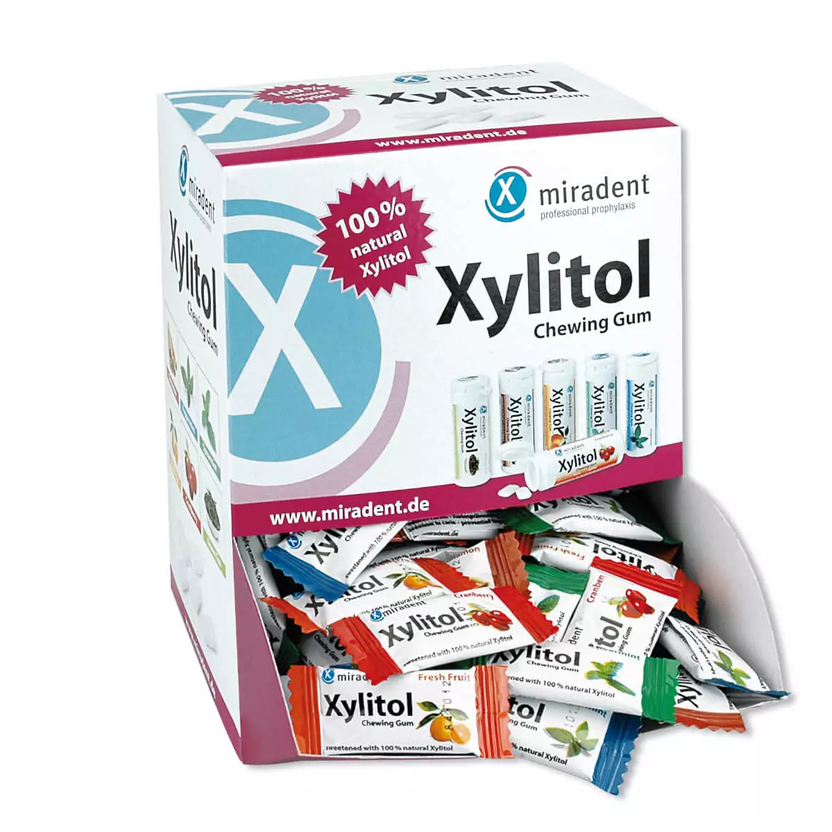  Xylitol dental care chewing gum