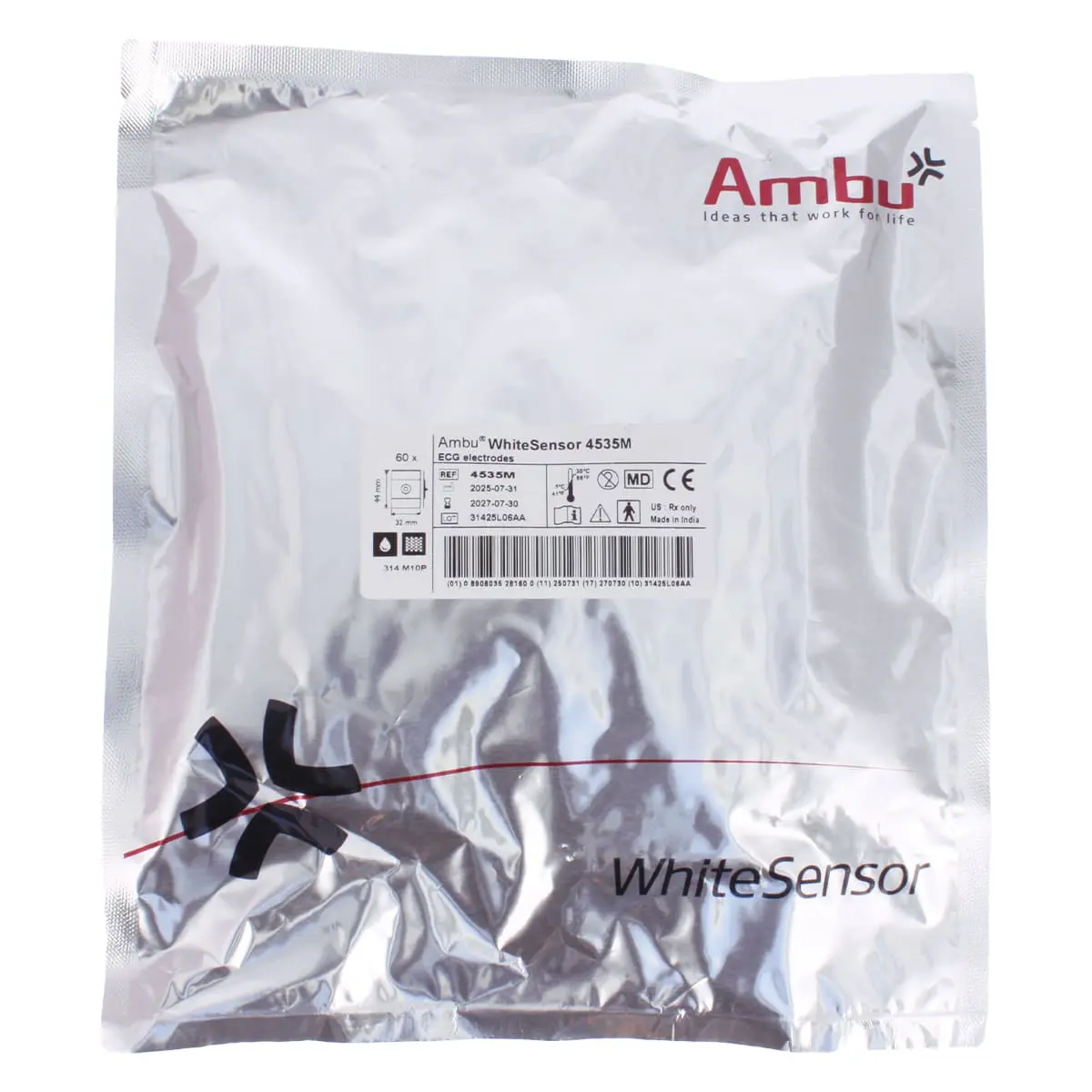  WhiteSensor 4535M disposable ECG electrodes