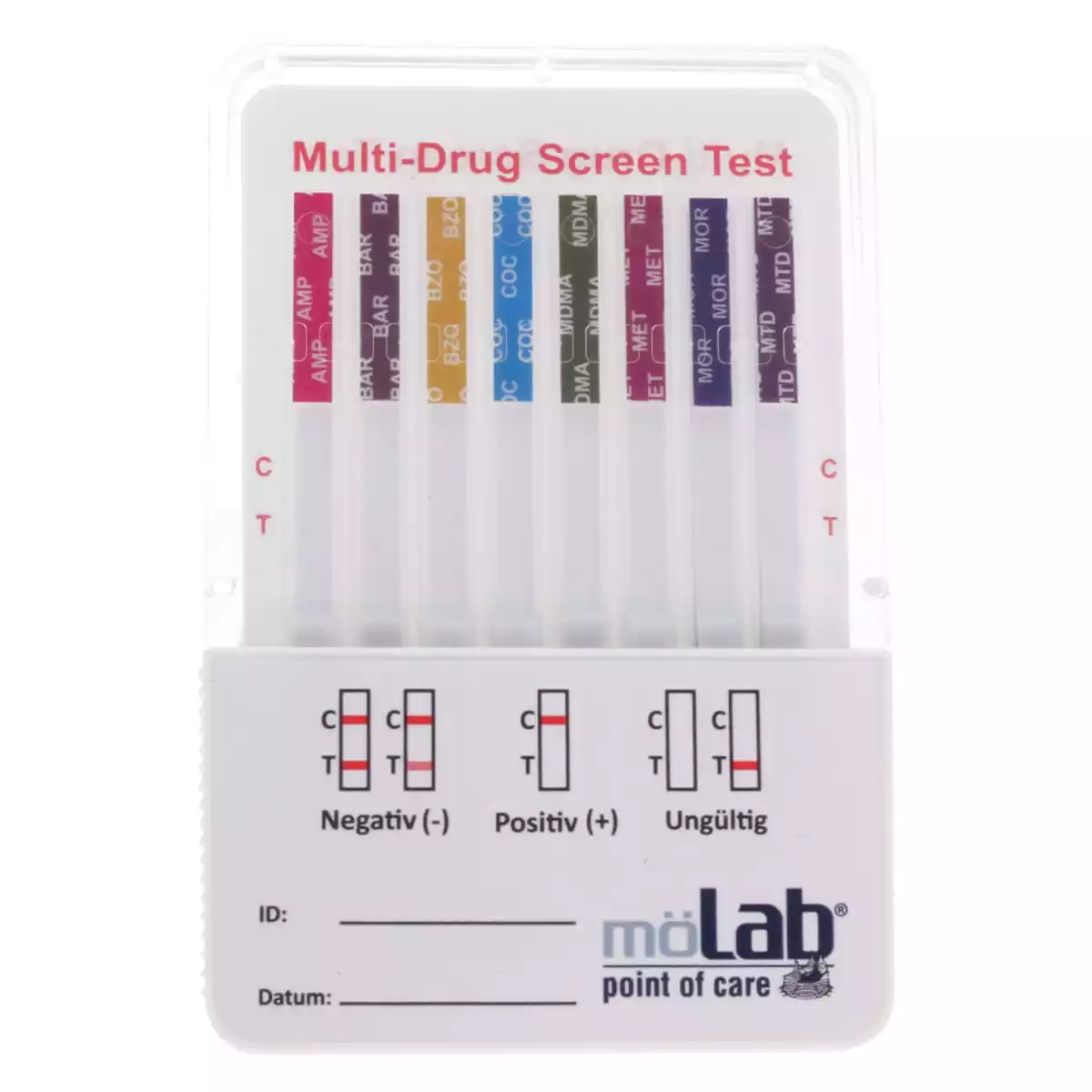  OneSecund multi-dip rapid drug test