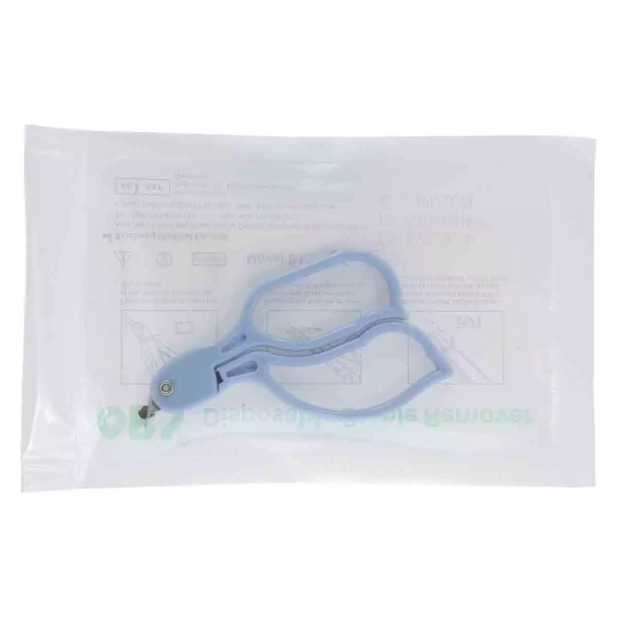  Single-use skin staple remover