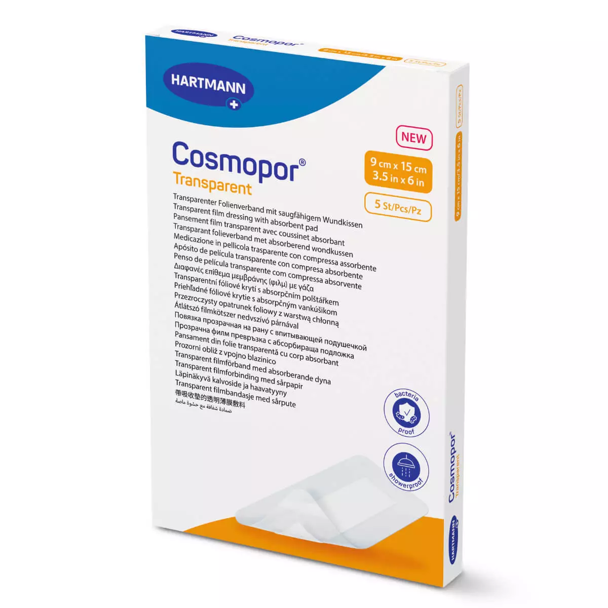 Cosmopor transparent film dressing Cosmopor transparent film dressing