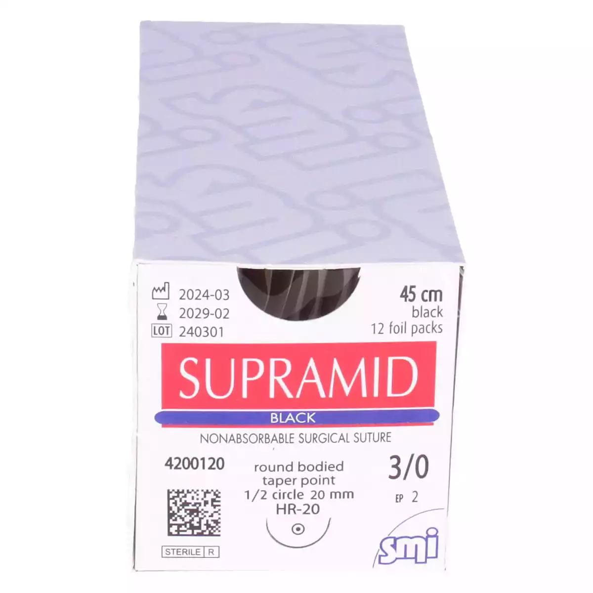  Supramid Black Suture Material