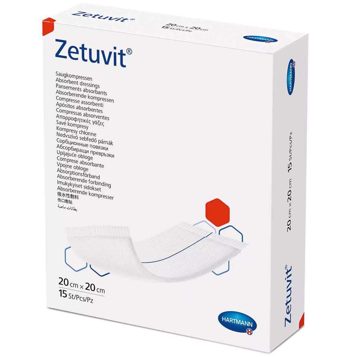  Zetuvit absorbent dressings sterile