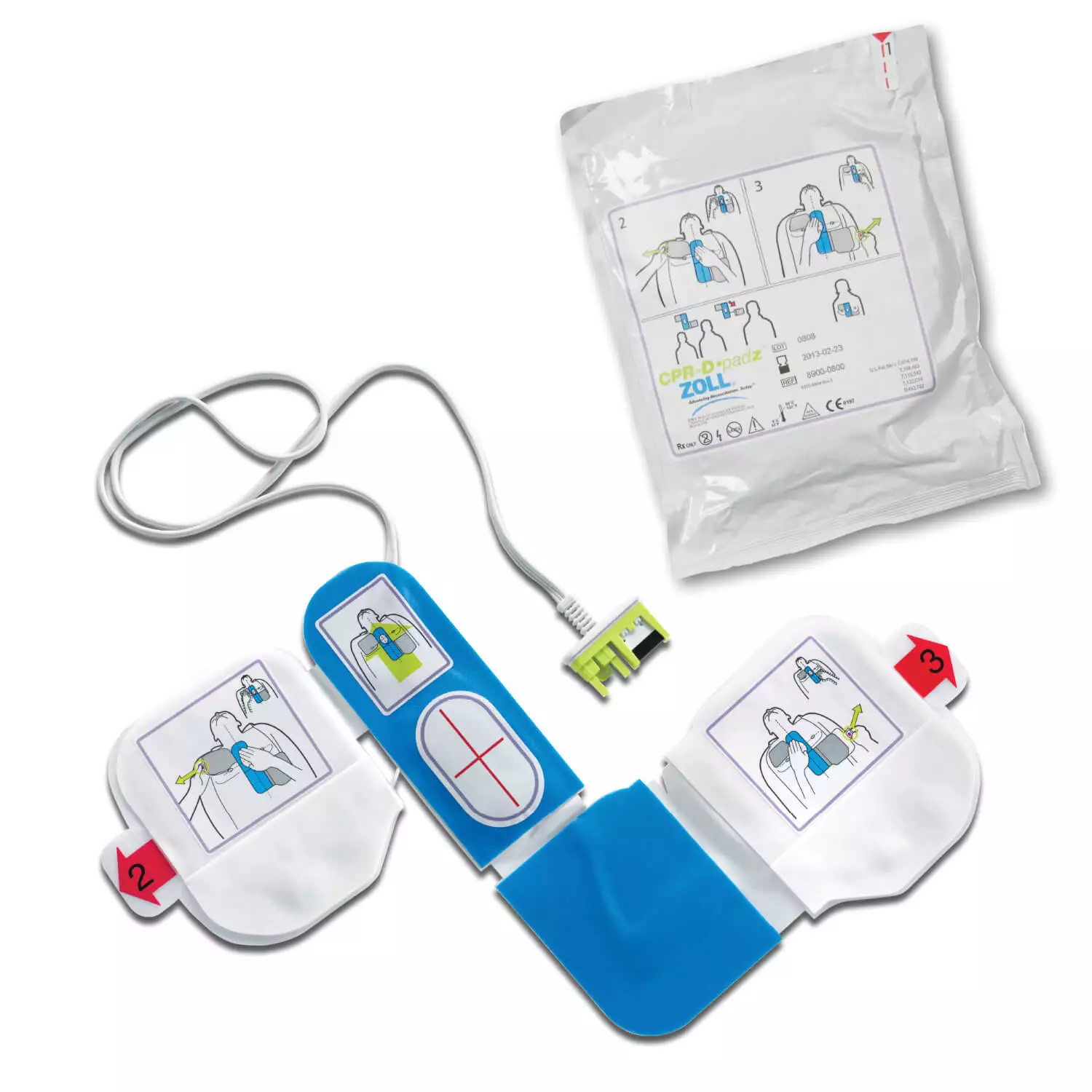  CPR-D-padz electrodes for AED Plus