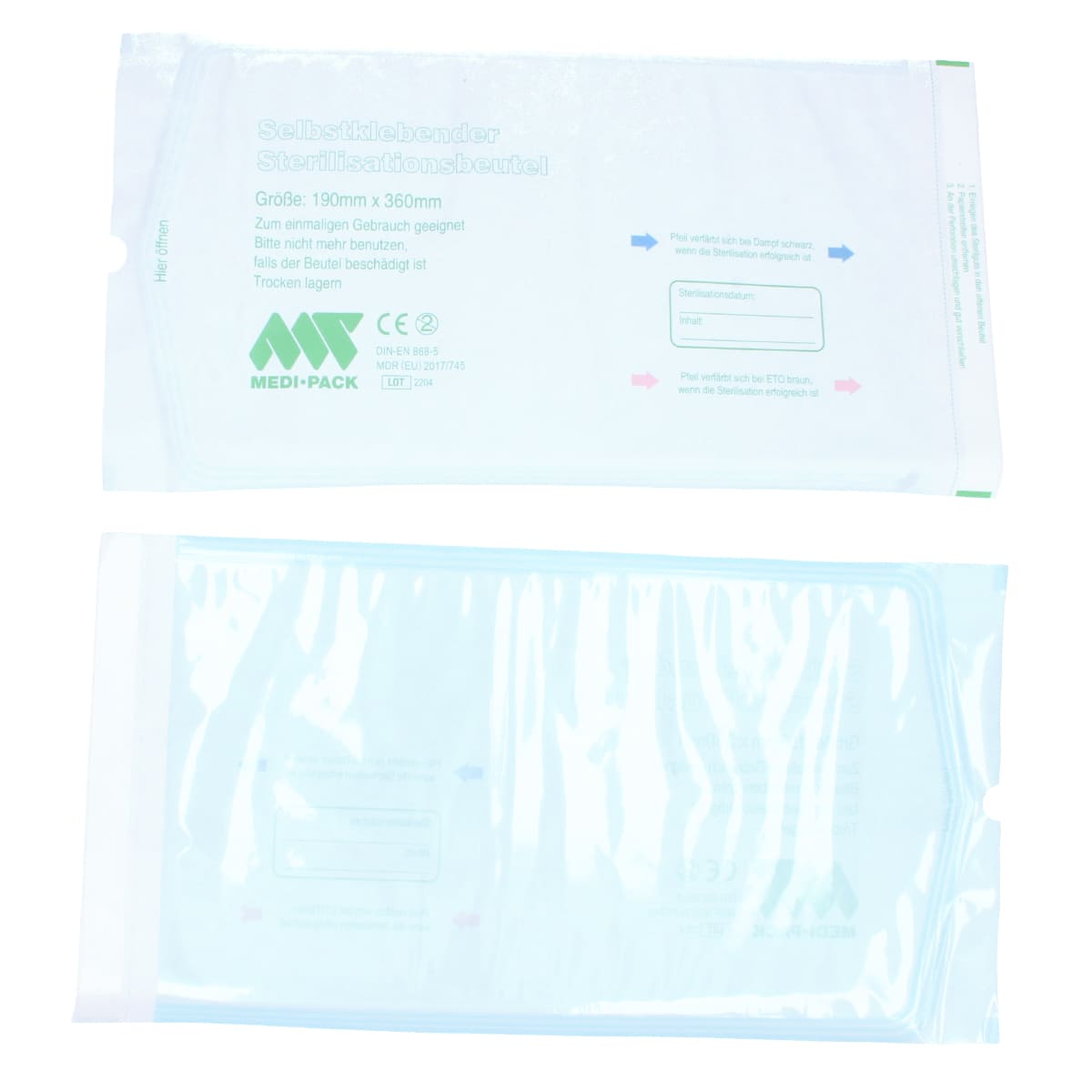 Buy Medi-Pack Self-Sealing Sterilization Bag 190 x 360 mm online