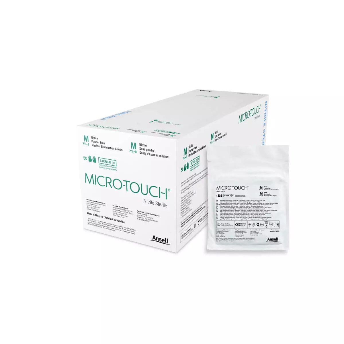  MICRO-TOUCH Nitrile Sterile examination glove