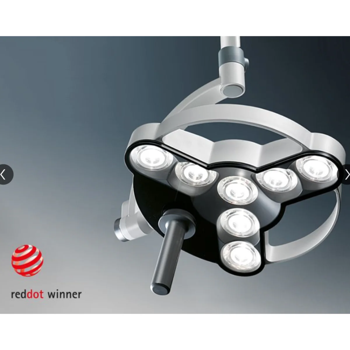 TRIANGO 80-1F examination light on a mobile stand TRIANGO 80-1F examination light on a mobile stand