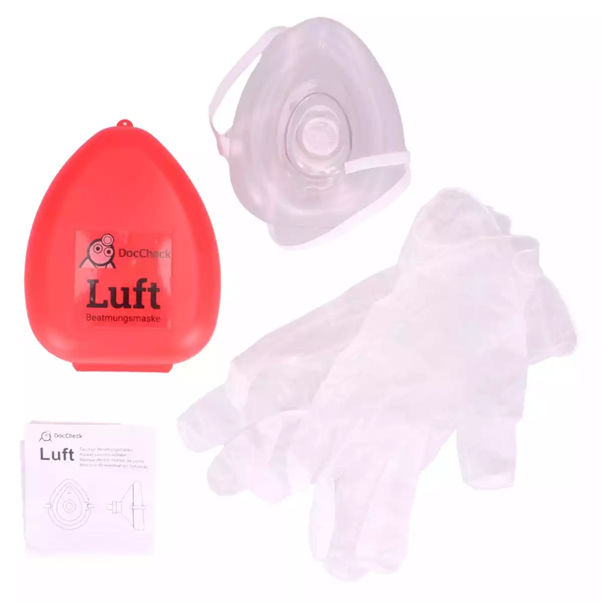  “Luft” pocket CPR mouth cover