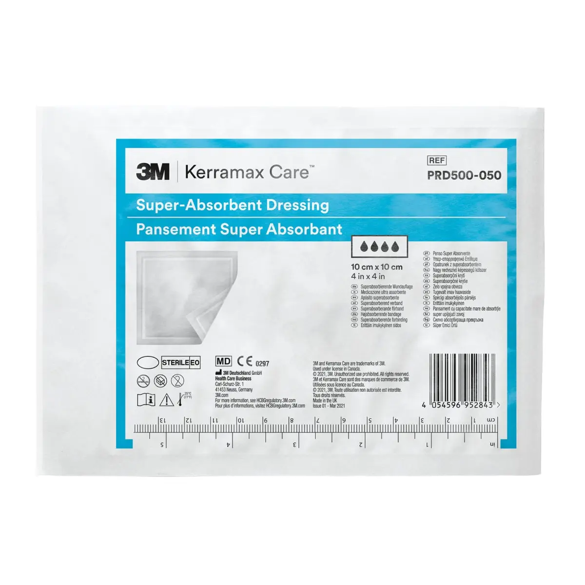 Kerramax Care superabsorbent wound dressing Kerramax Care superabsorbent wound dressing