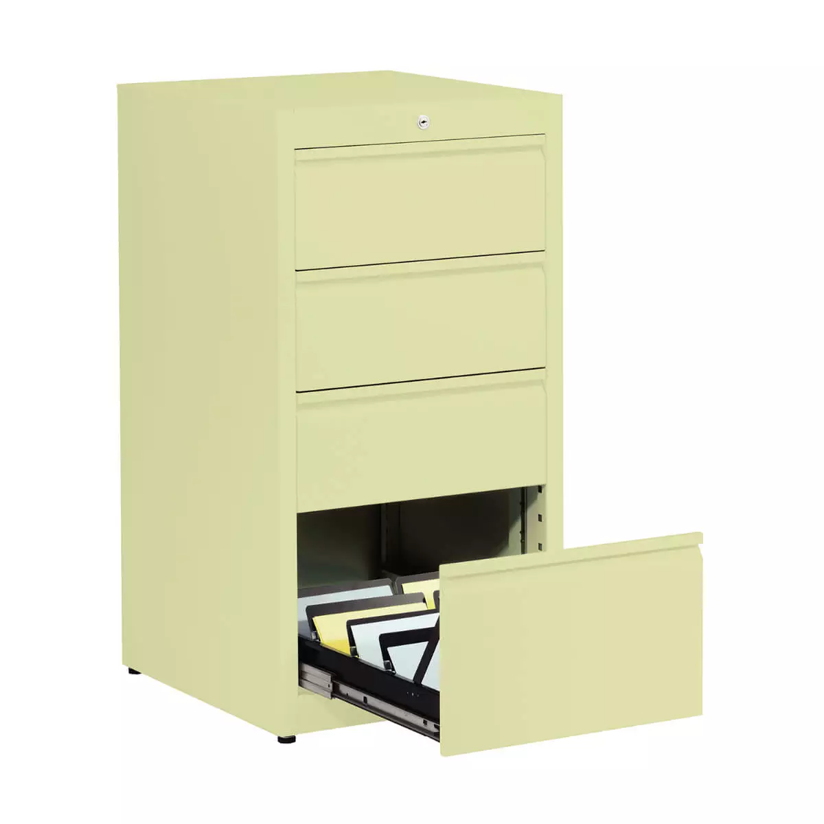  File Card Cabinet with Grip Molding
