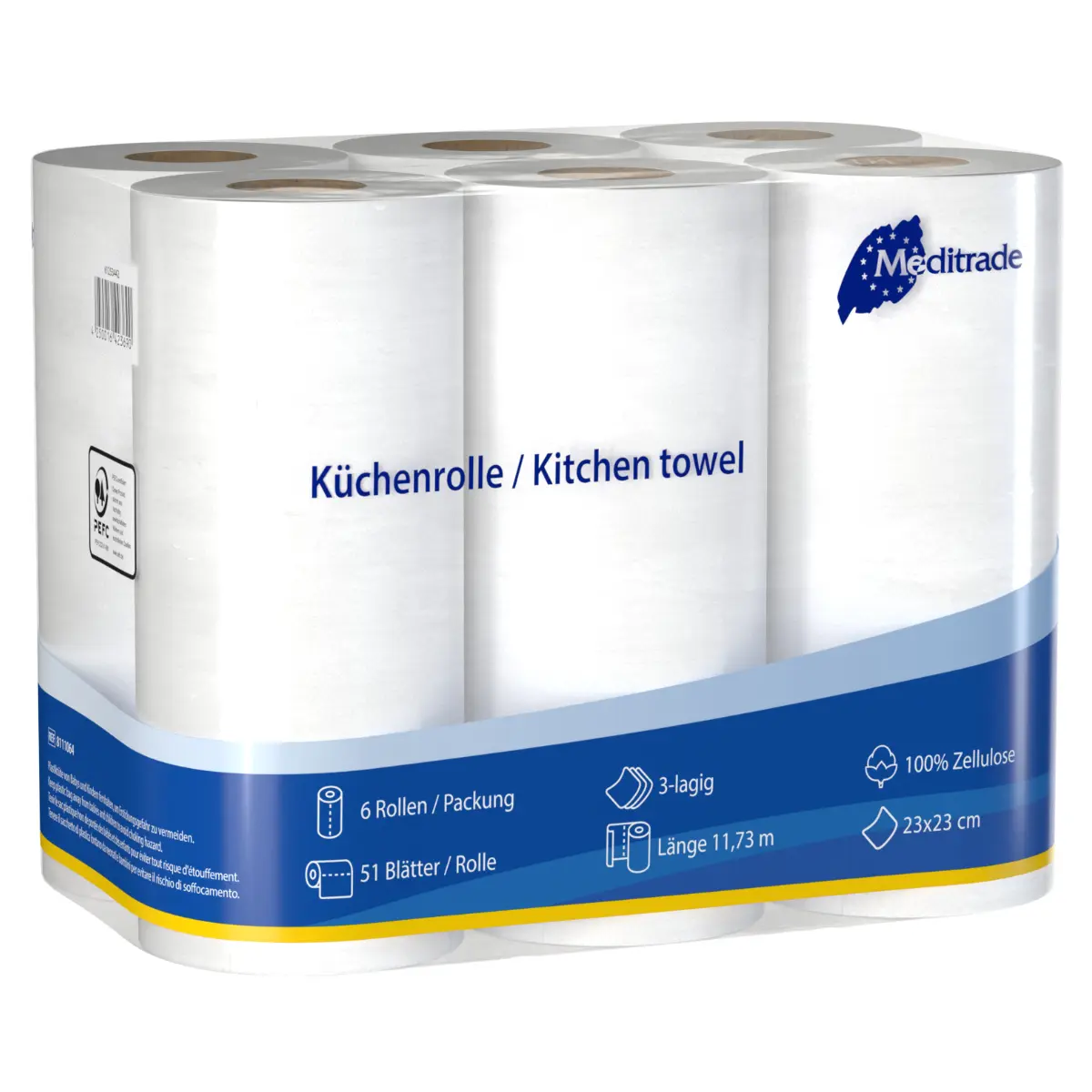  Cellulose paper towels