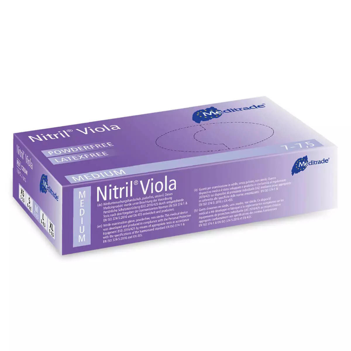  Nitril Viola examination gloves