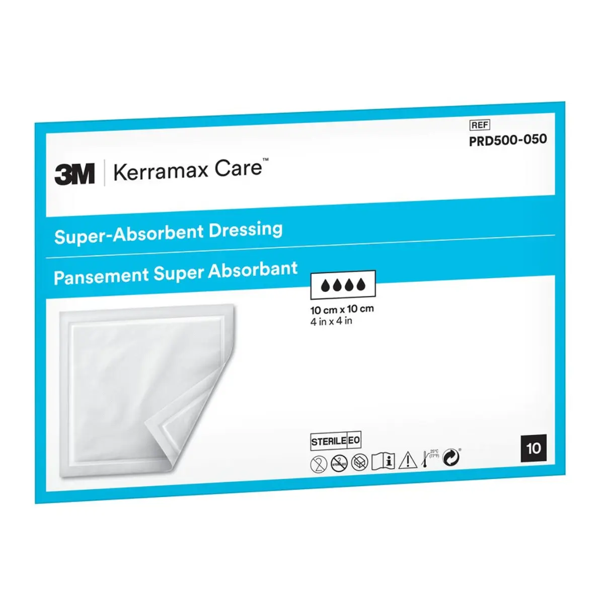 Kerramax Care superabsorbent wound dressing Kerramax Care superabsorbent wound dressing