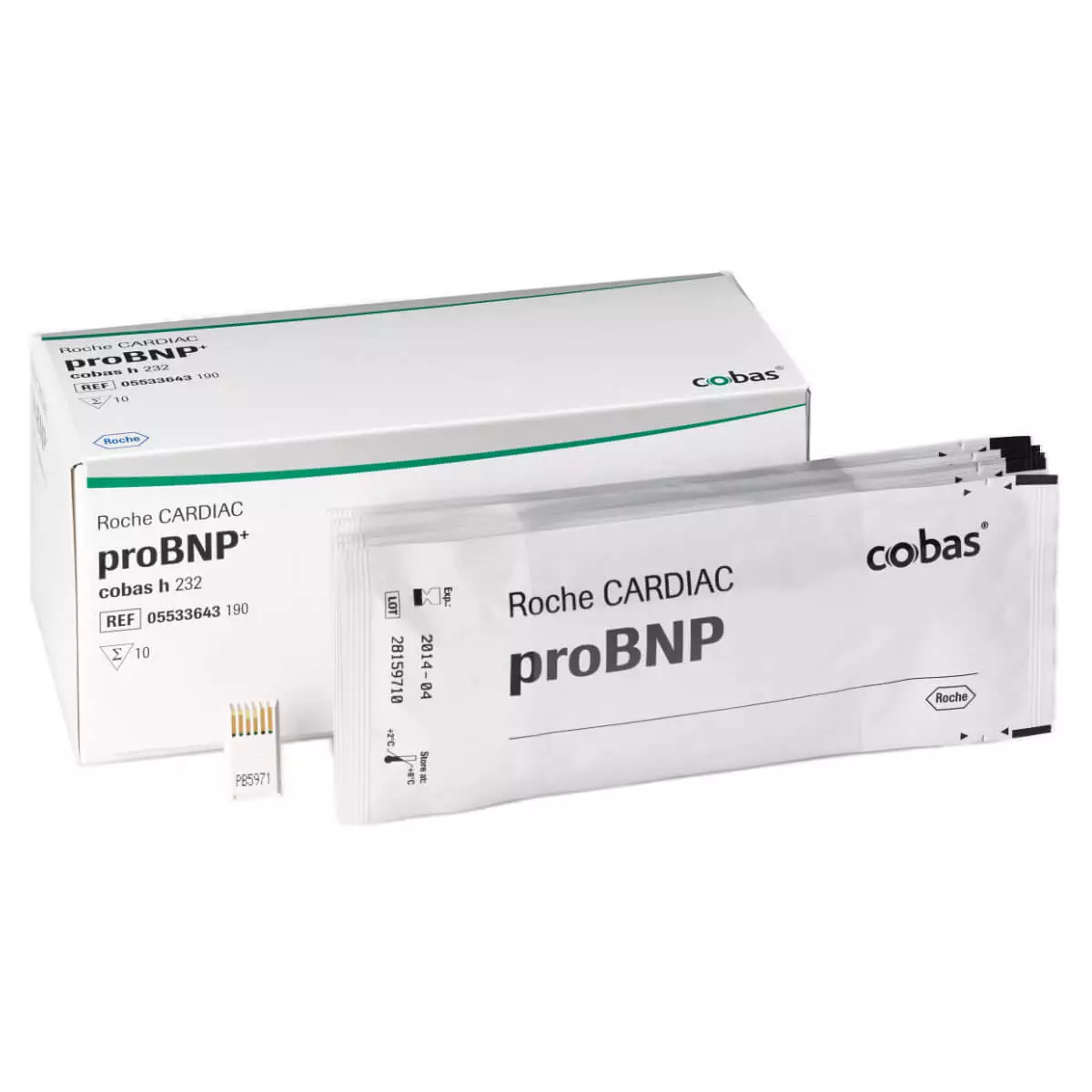 CARDIAC NT-proBNP test strips for cobas h 232