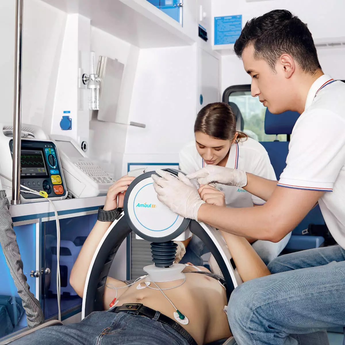  Cardiopulmonary resuscitation system Amoul CPR E6