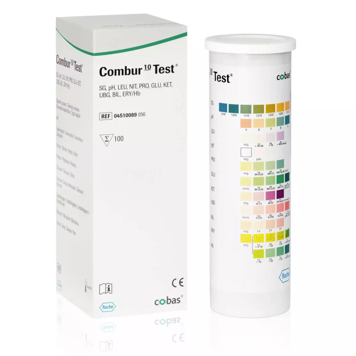  Combur urine test strips