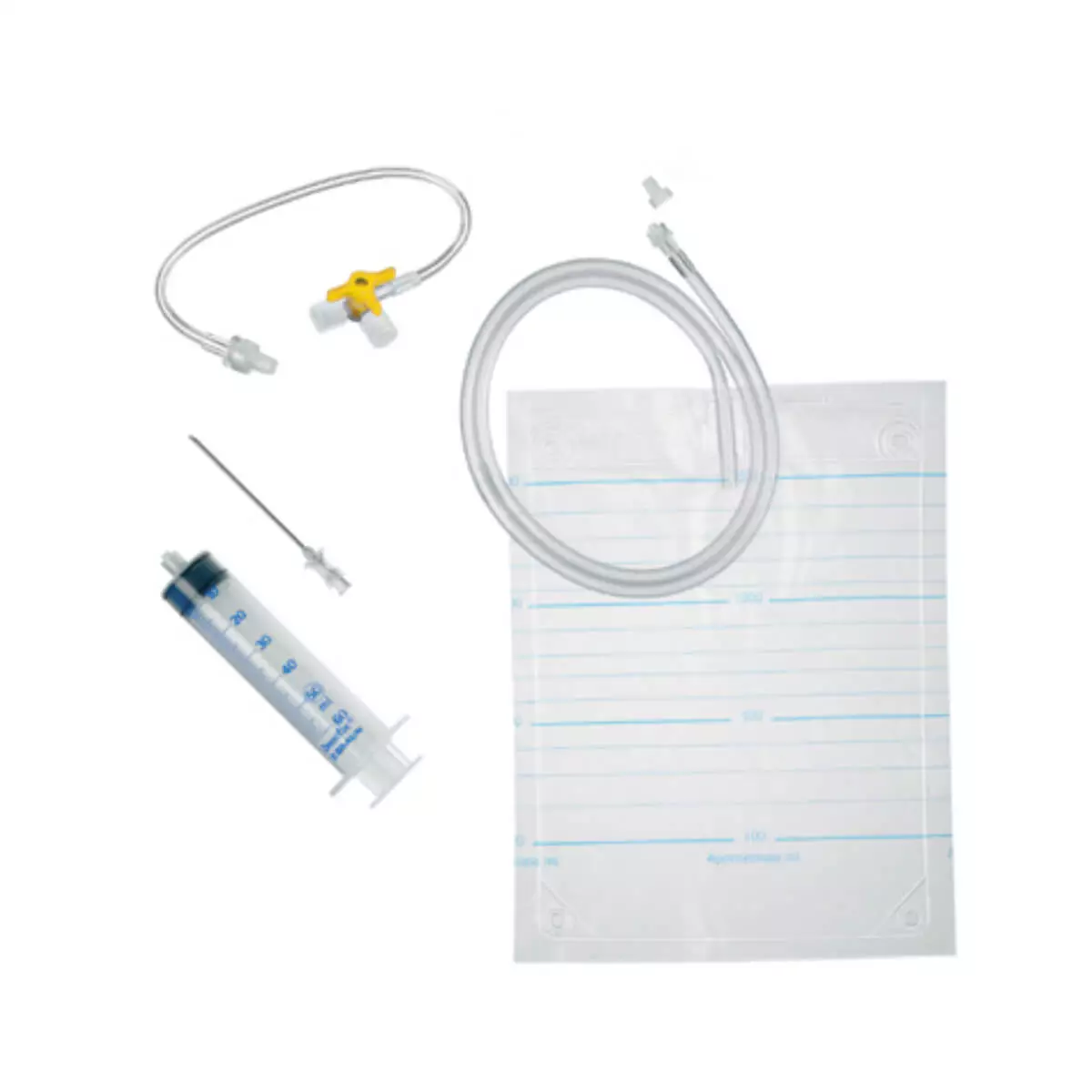  Pleurofix cutlery for pleural puncture