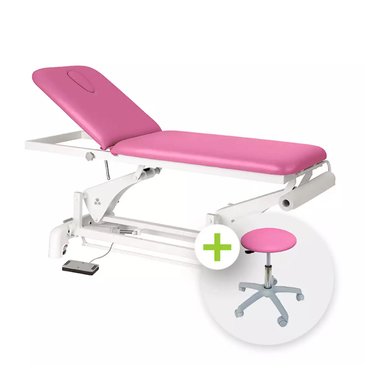 Height adjustable treatment table Height adjustable treatment table