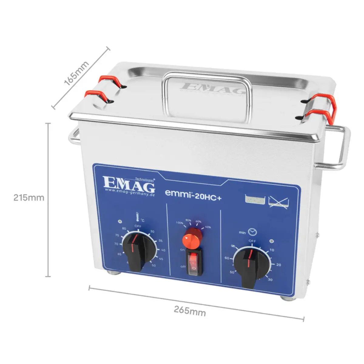Emmi-20 HC Plus ultrasonic cleaner Emmi-20 HC Plus ultrasonic cleaner