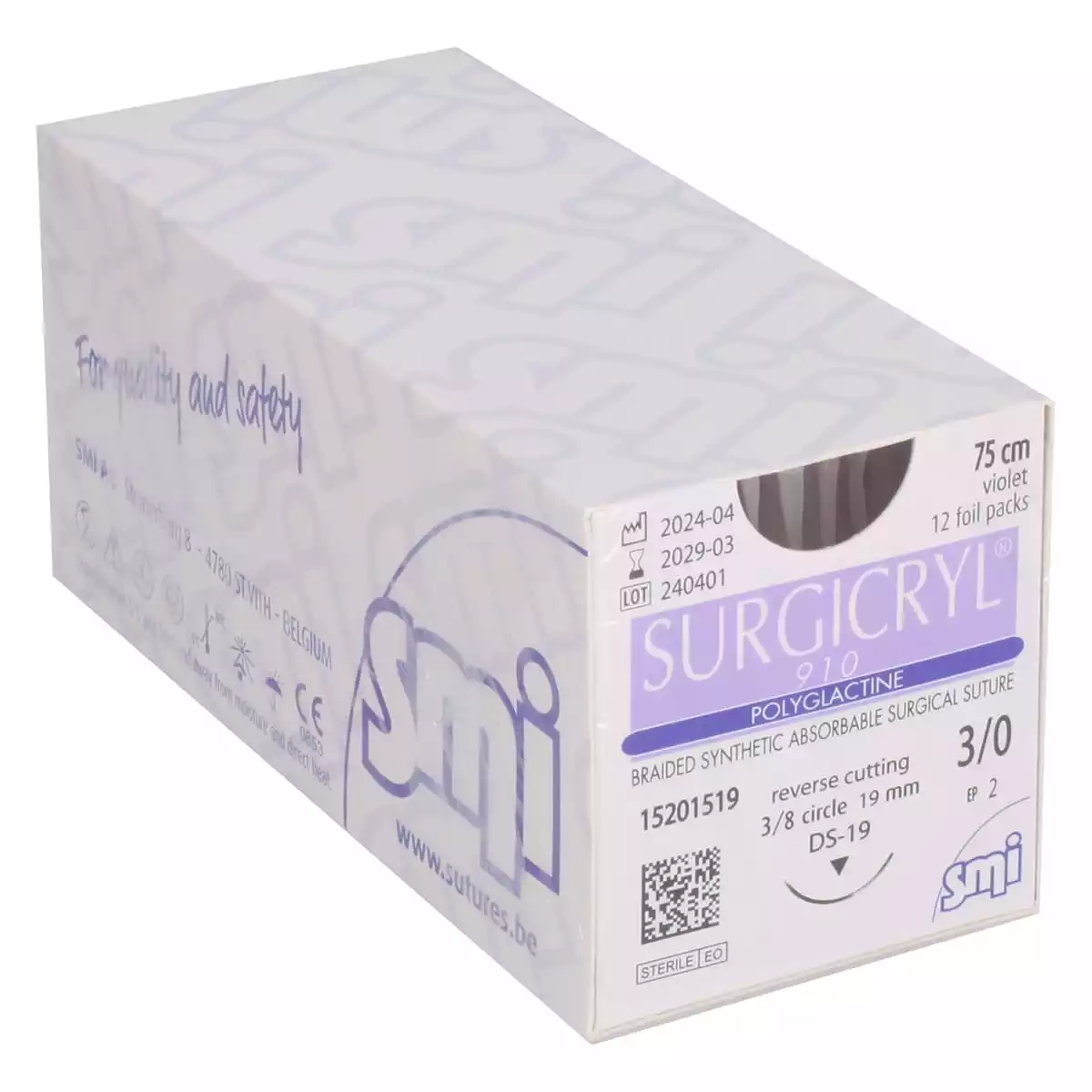  Surgicryl PGA suture material