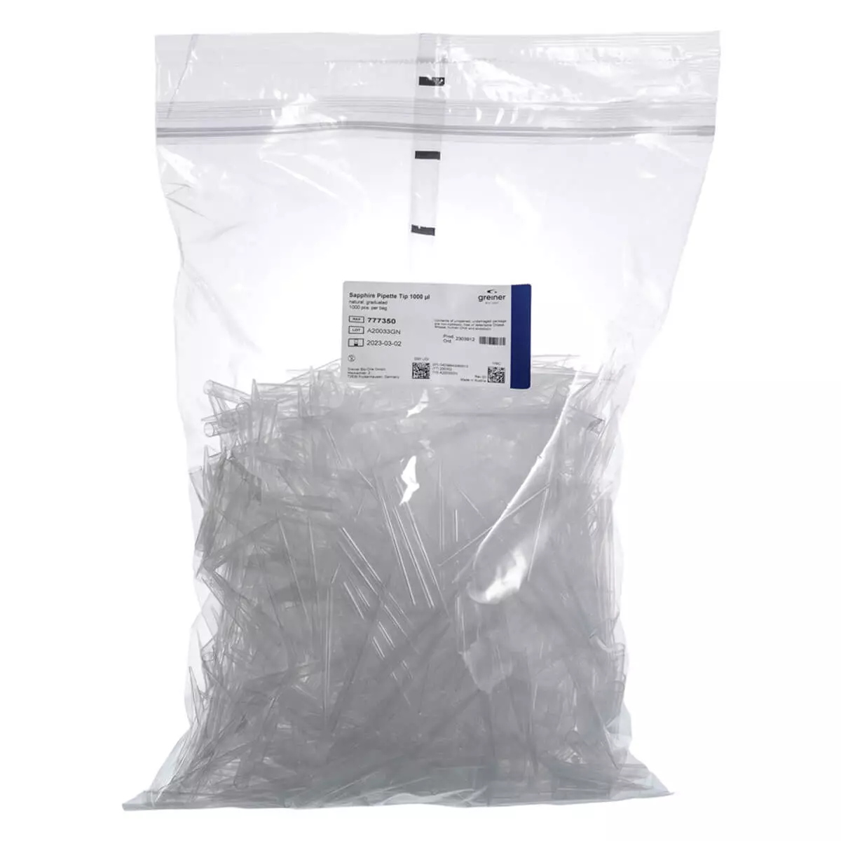  Sapphire pipette tips