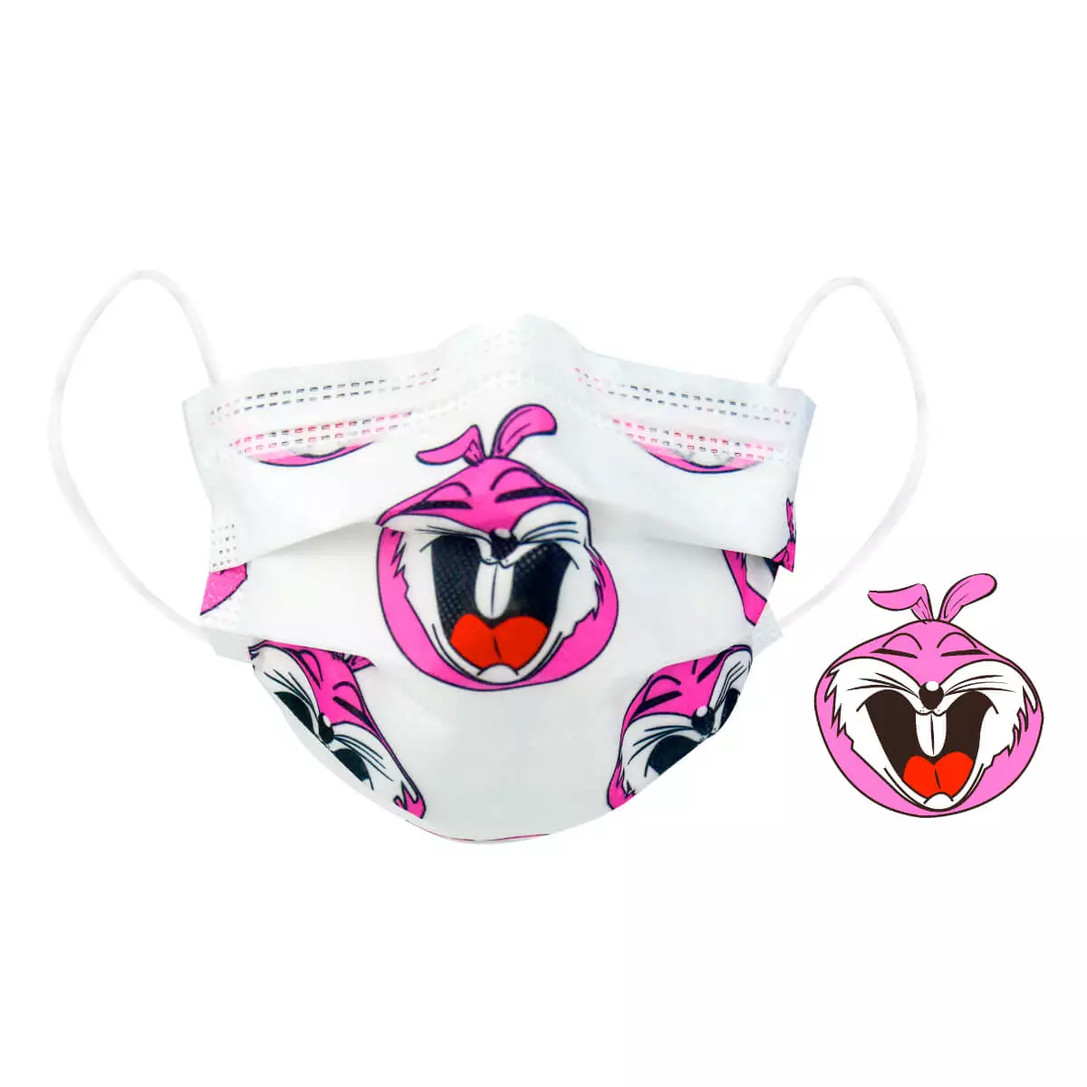  Medical protective mask type IIR with fashion style print