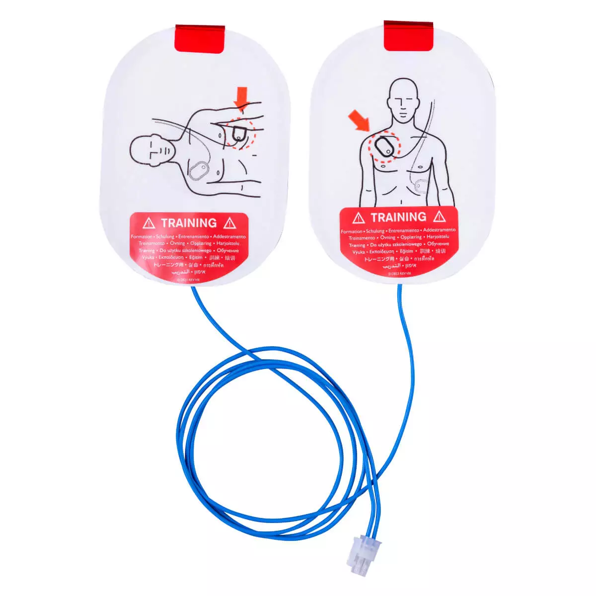  Replacement training electrodes for HeartStart HS1