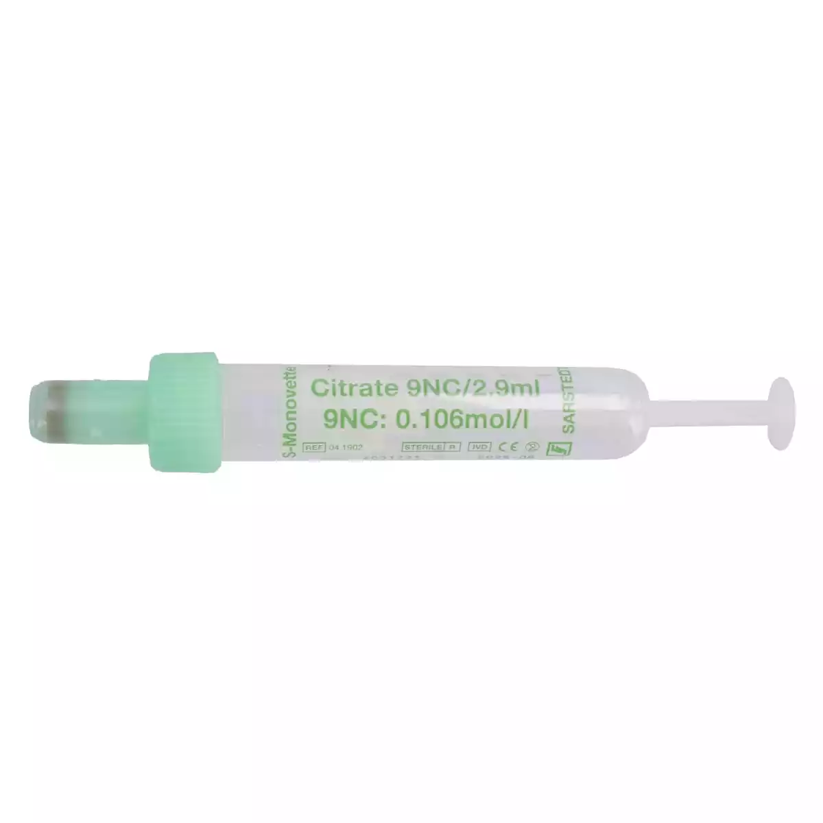  S-Monovette for coagulation physiology studies