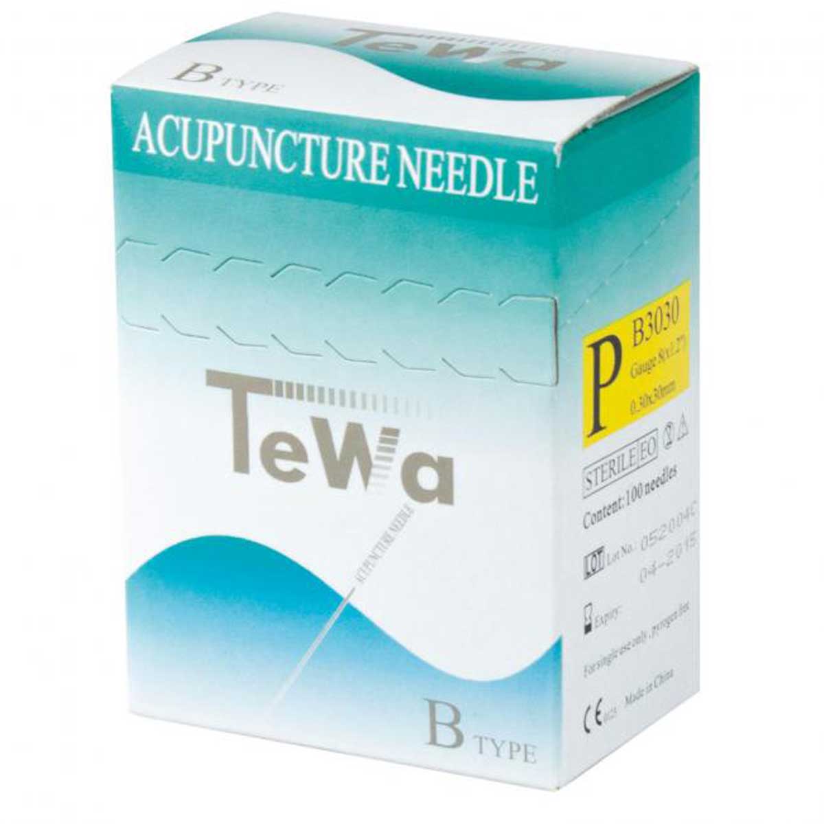 Buy TeWa Acupuncture Needles PB-type plastic, 0.3 x 30 mm online