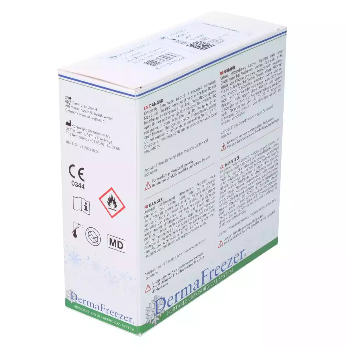  DermaFreezer kit