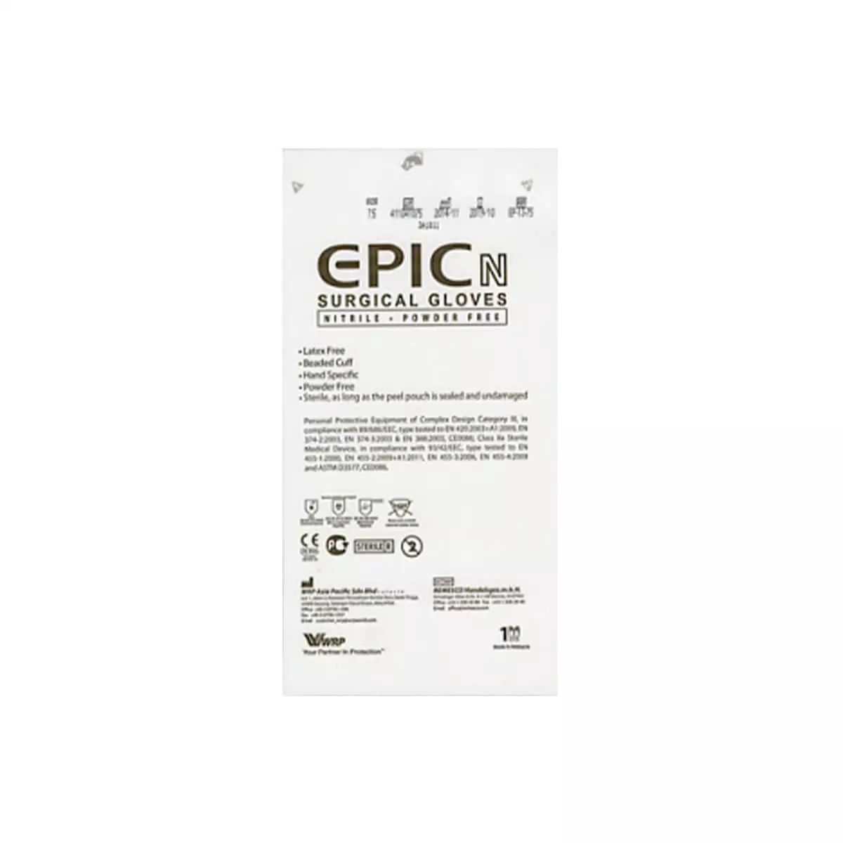  EPIC N nitrile surgical gloves
