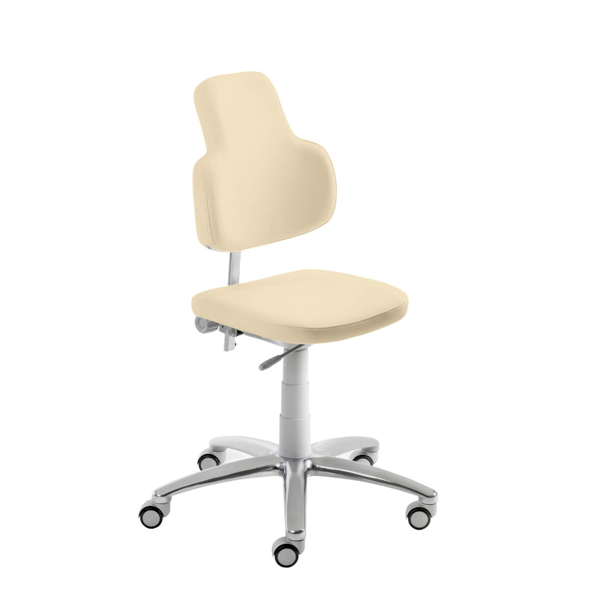 Buy Mayer myMAX swivel chair Beige, imitation leather Lima, Light gray ...