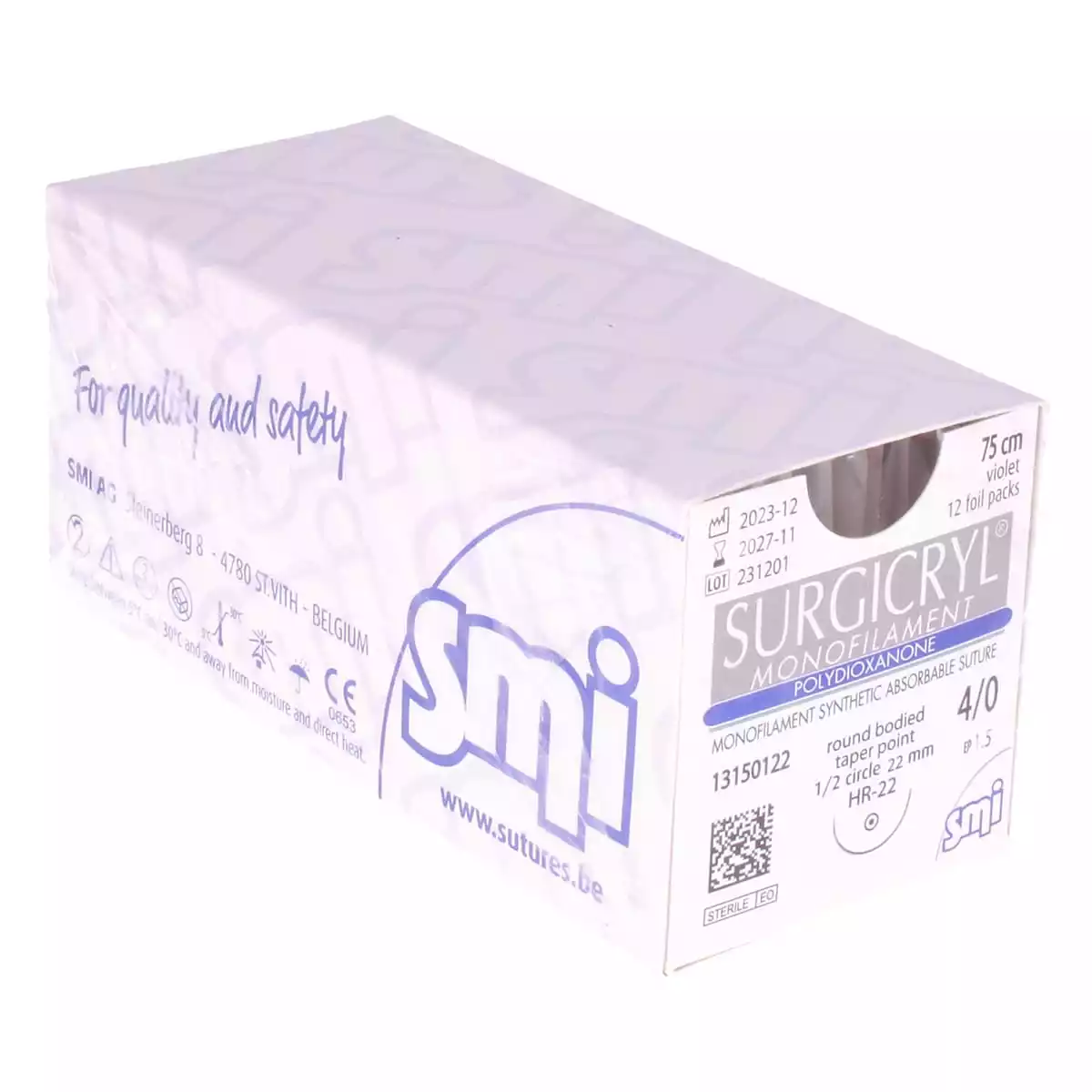  Surgicryl Monofilament suture material