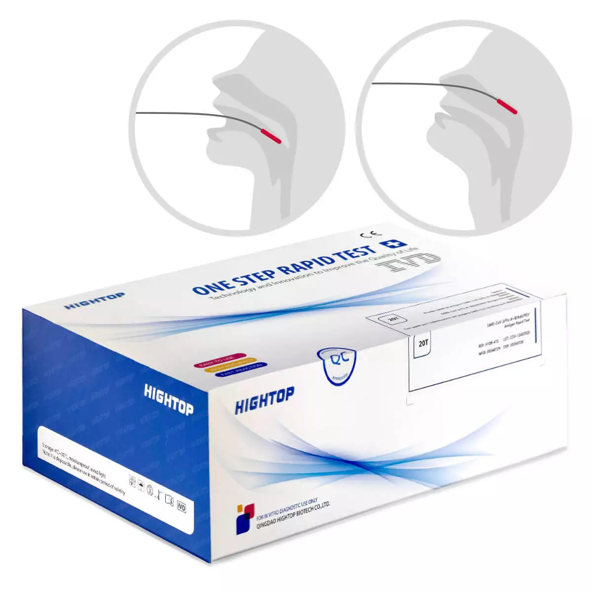  SARS-CoV-2, Flu A + B, AdV, and RSV 5-in-1 rapid antigen test