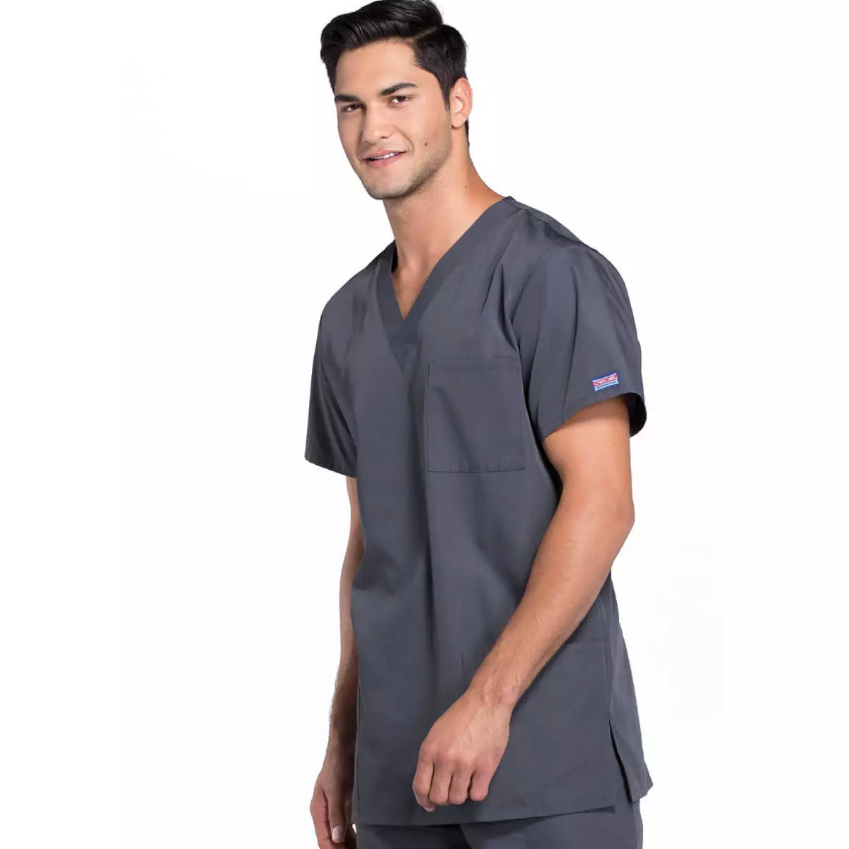  Workwear Originals unisex scrub top with 3 pockets