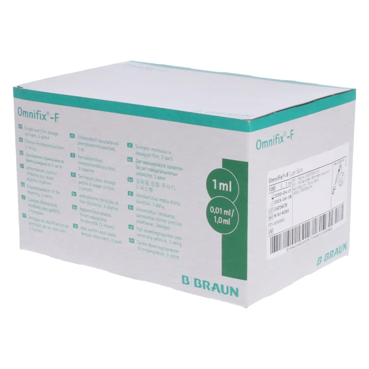 Omnifix-F fine dosage syringes Omnifix-F fine dosage syringes