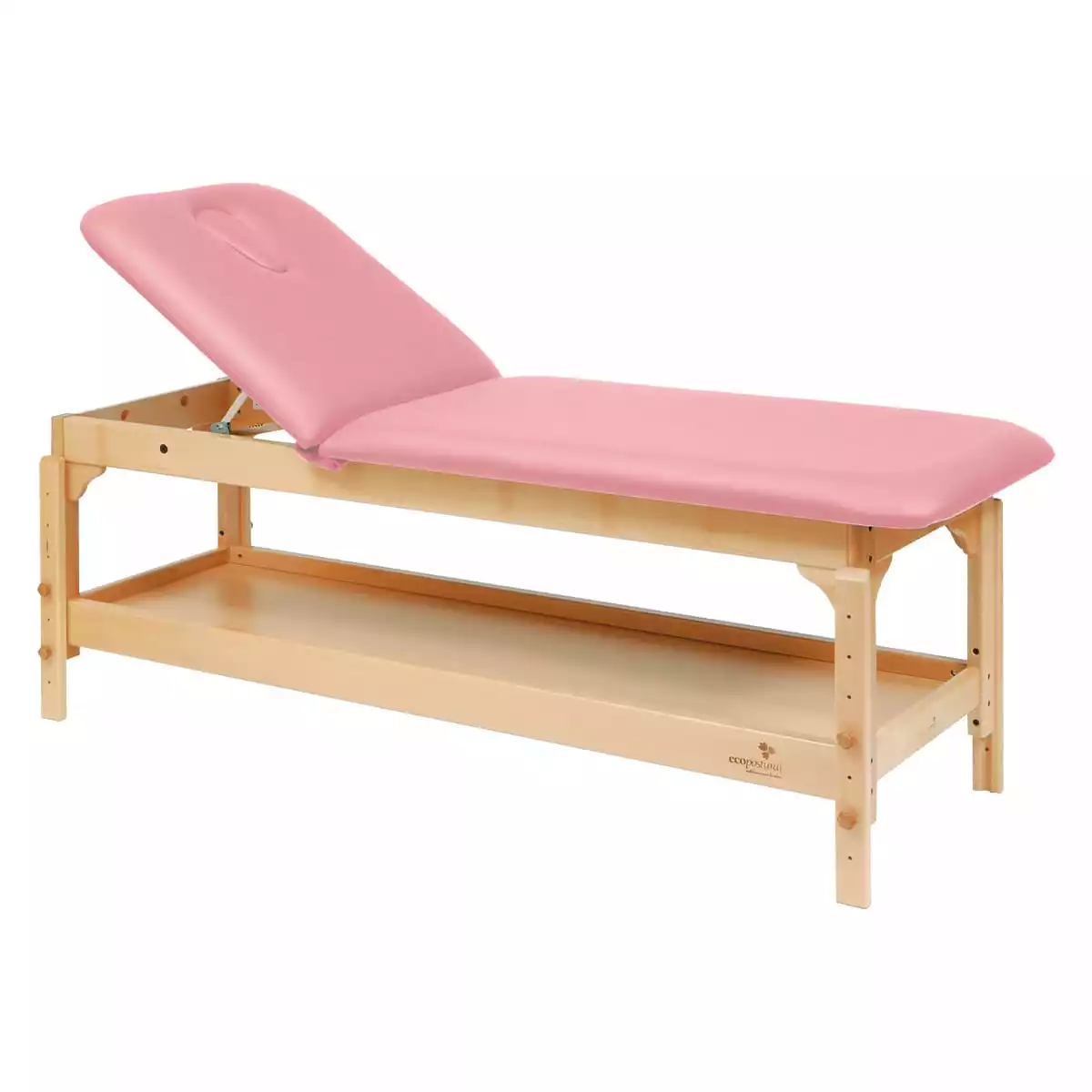  Two-piece treatment table with shelf